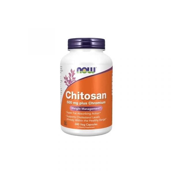 Now Chitosan Plus Chromium 240 Vcaps