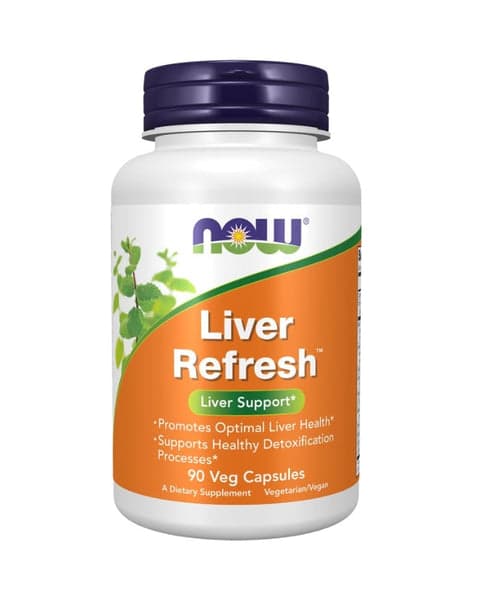 Liver Refresh - 90 Cápsulas - Now Foods