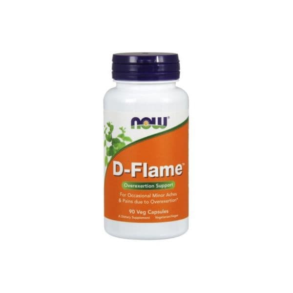 Now D-Flame 90 Cápsulas Vegetais