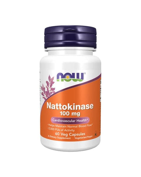 Now Nattokinase 100mg 60 Cápsulas