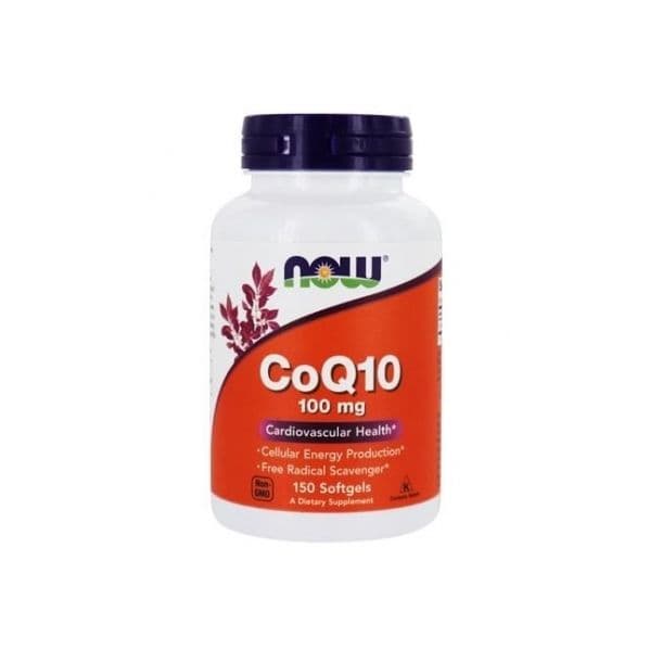Now CoQ10 100mg 150 Cápsulas