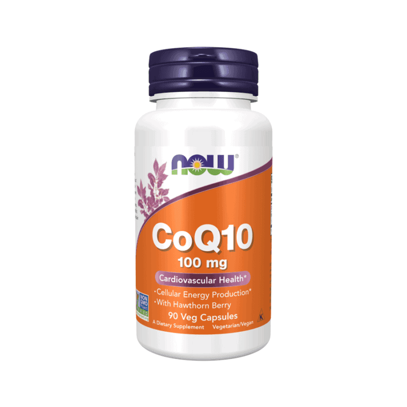 Now CoQ10 100mg 90 Cápsulas