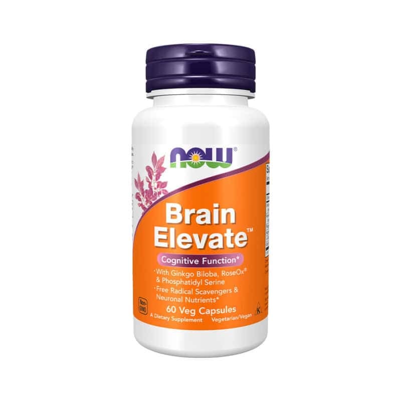 Now Brain Elevate 60 Cápsulas Vegetais