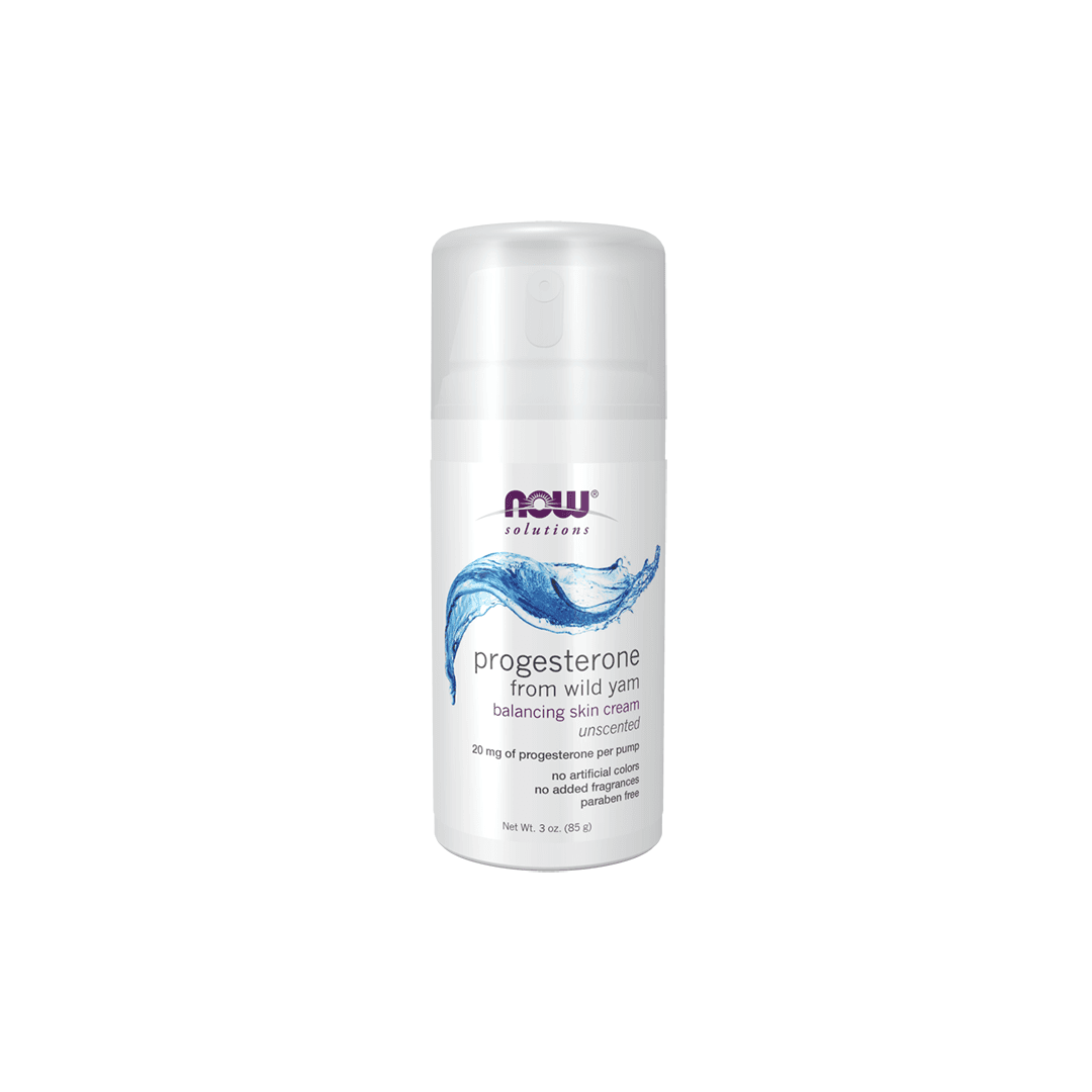 Now Foods Progesterona de Inhame Selvagem Creme Equilibrante 85g