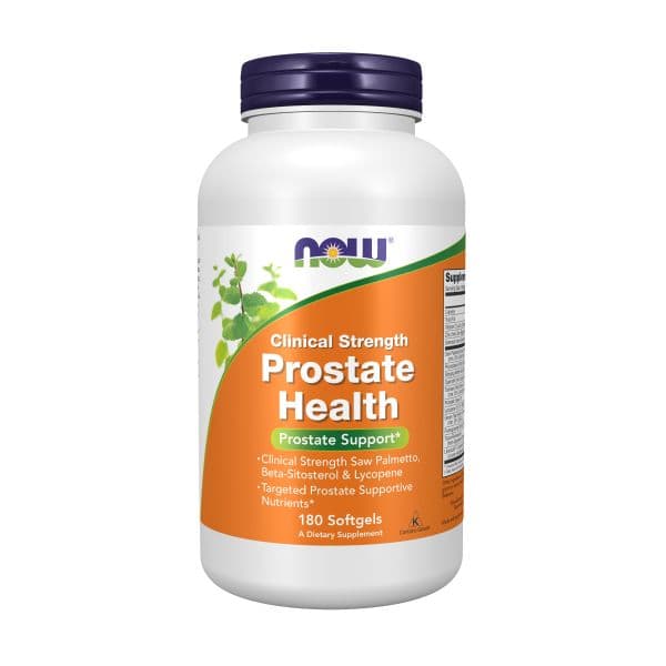 Now Clinical Strenght Prostate Health 180 Cápsulas