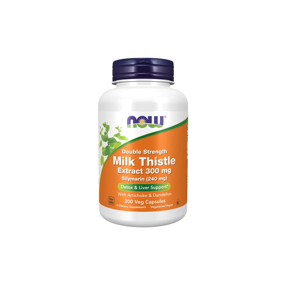 Milk Thistle 300 mg Silymarin 200 vegetable capsules