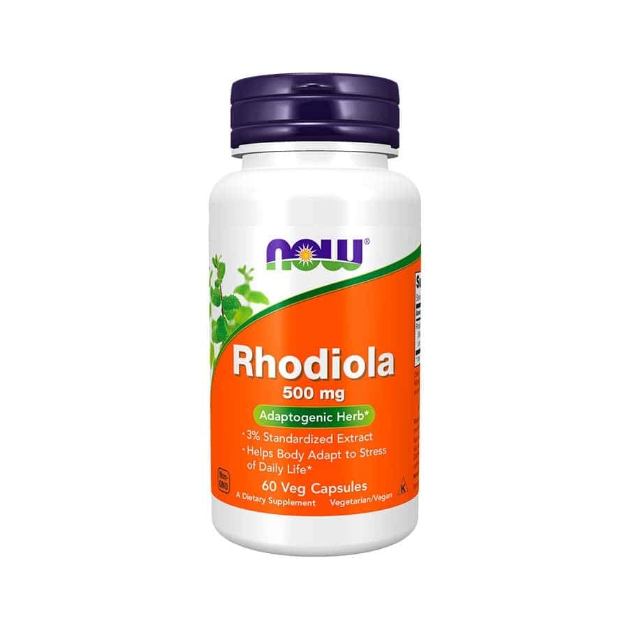 Rhodiola 500mg - 60 Cápsulas - Now Foods