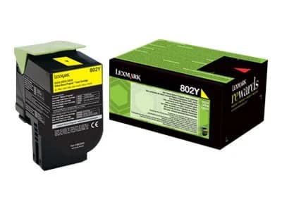 Lexmark CX310/CX410/CX510 Amarelo Cartucho de Toner Original – 80C20Y0/802Y
