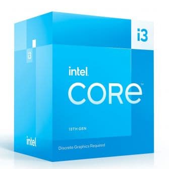 Intel Core i3-13100F 4-Core 3.4GHz c/ Turbo 4.5GHz 12MB Skt1700 - BX8071513100F