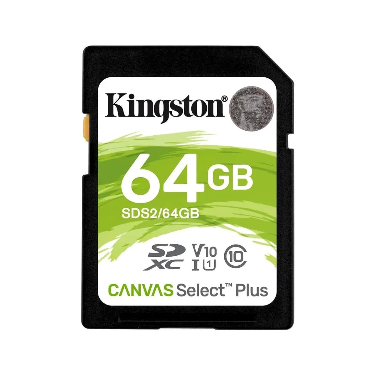 Cartão Memória Kingston Plus C10 U3 V30 UHS-I SDXC 64GB
