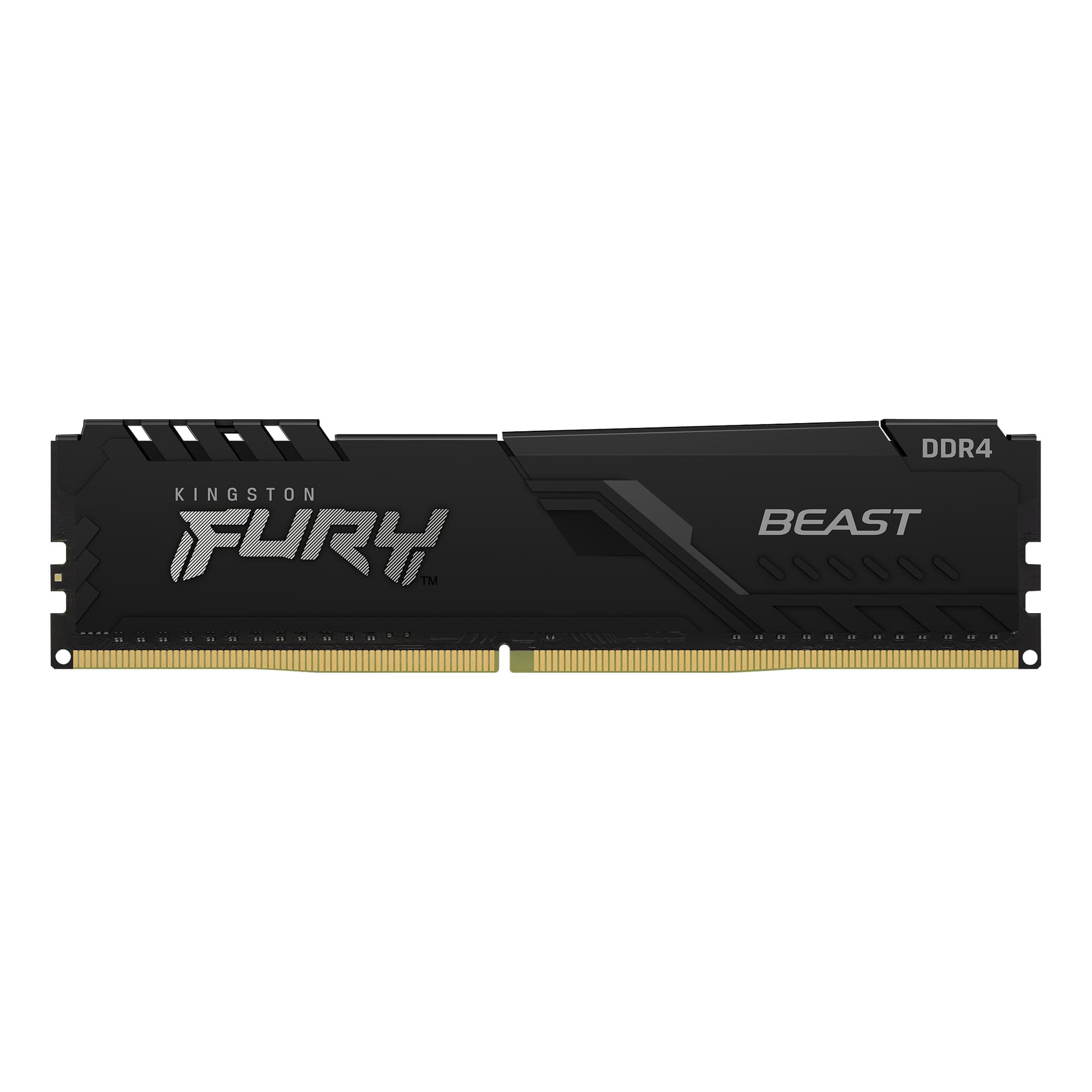 Memória RAM Kingston 8GB Fury Beast DDR4 3600Mhz CL17 Preta - KF436C17BB/8