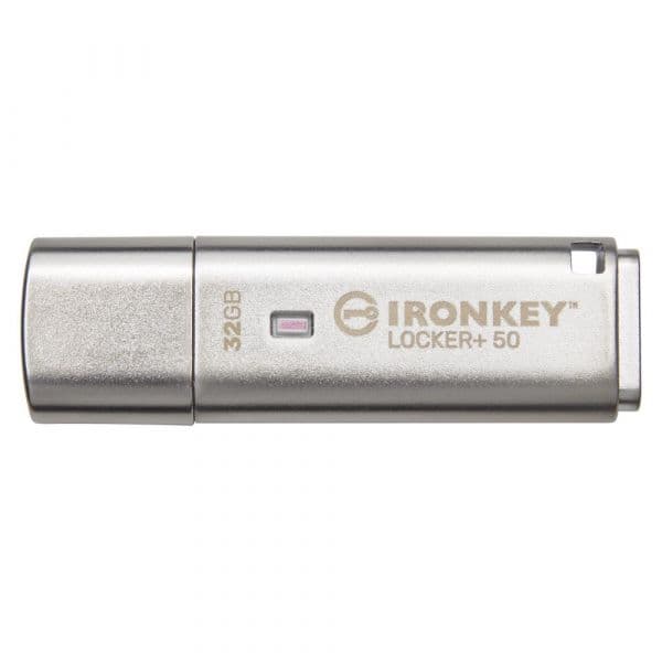 Kingston 32Gb IronKey Locker Plus 50 AES Encrypted USB3.2 -IKLP50/32GB