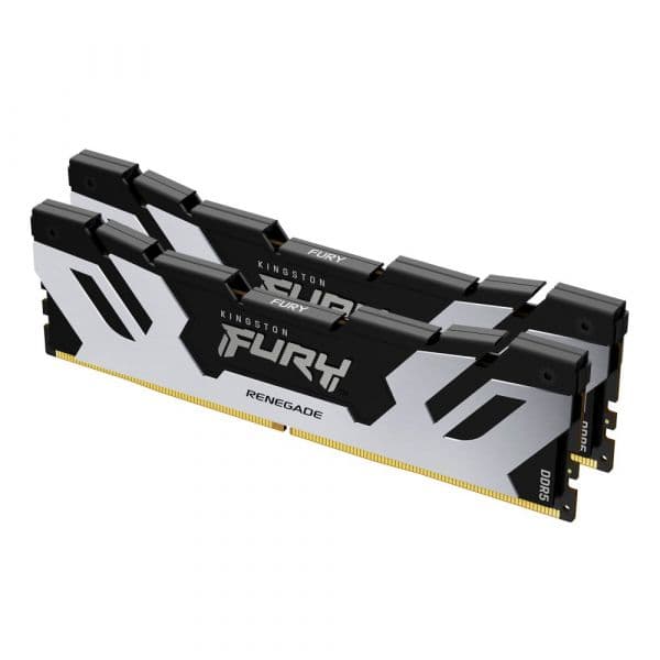 Memória RAM KINGSTON Pack 2x 16GB (32GB) DDR5 CL38 7200MT/s Fury Renegade Silver