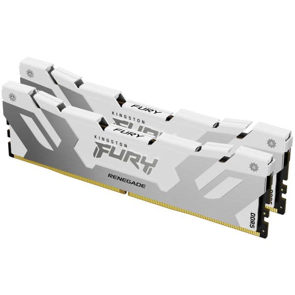 Memória RAM Kingston 32GB (2x16GB) FURY Renegade DDR5-8000 CL38 288-Pin White