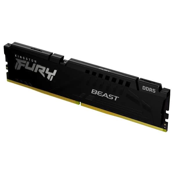 Memória RAM Kingston 32GB Ram 6000MT/s DDR5 CL30 Dimm Fury Beast Black Expo