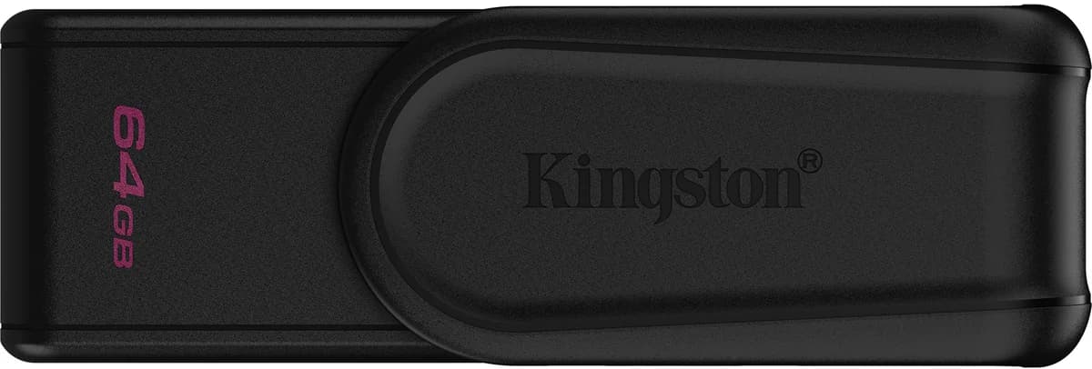 Kingston 64GB DataTraveler Exodia S USB 3.2 Gen 1 Preto