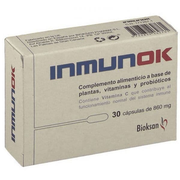 Bioksan Inmunok 30 Cápsulas