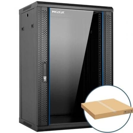 Armário Rack Mural Phasak PHO 2220D 19'' Altura 20U Armário Rack Mural Phasak PHO 2220D 19'' Altura 20U
