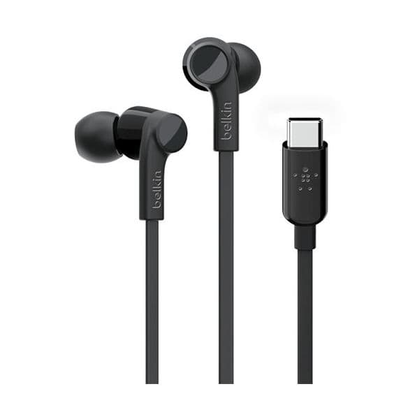 Belkin Auriculares USB-C ROCKSTAR Black