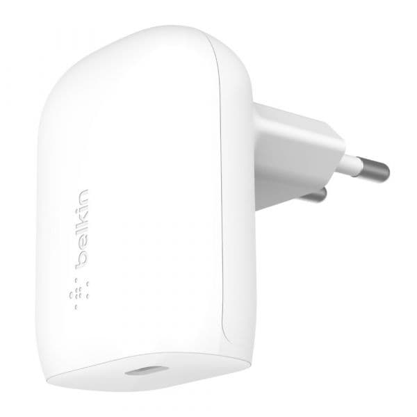 Belkin BoostCharge Carregador de Parede USB-C PD 3.0 PPS 30W Branco