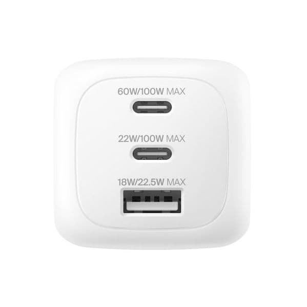 Belkin Carregador WCH016HQWH 100W White