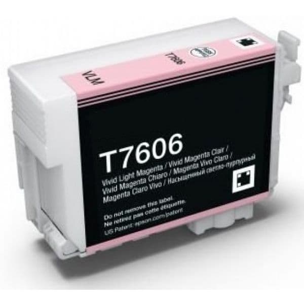 Tinteiro Epson T7606 Light Magenta Compatível