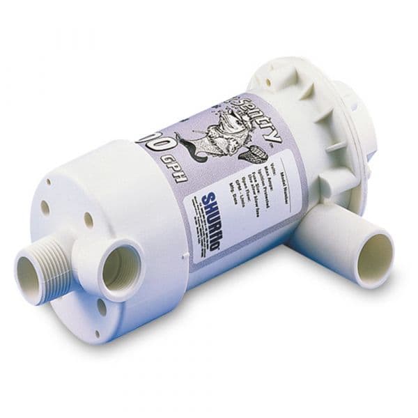 Shurflo Bait Sentry(tm) 500 Magnetic Drive Livewell Pump - 500 Gph - 1700-001-030