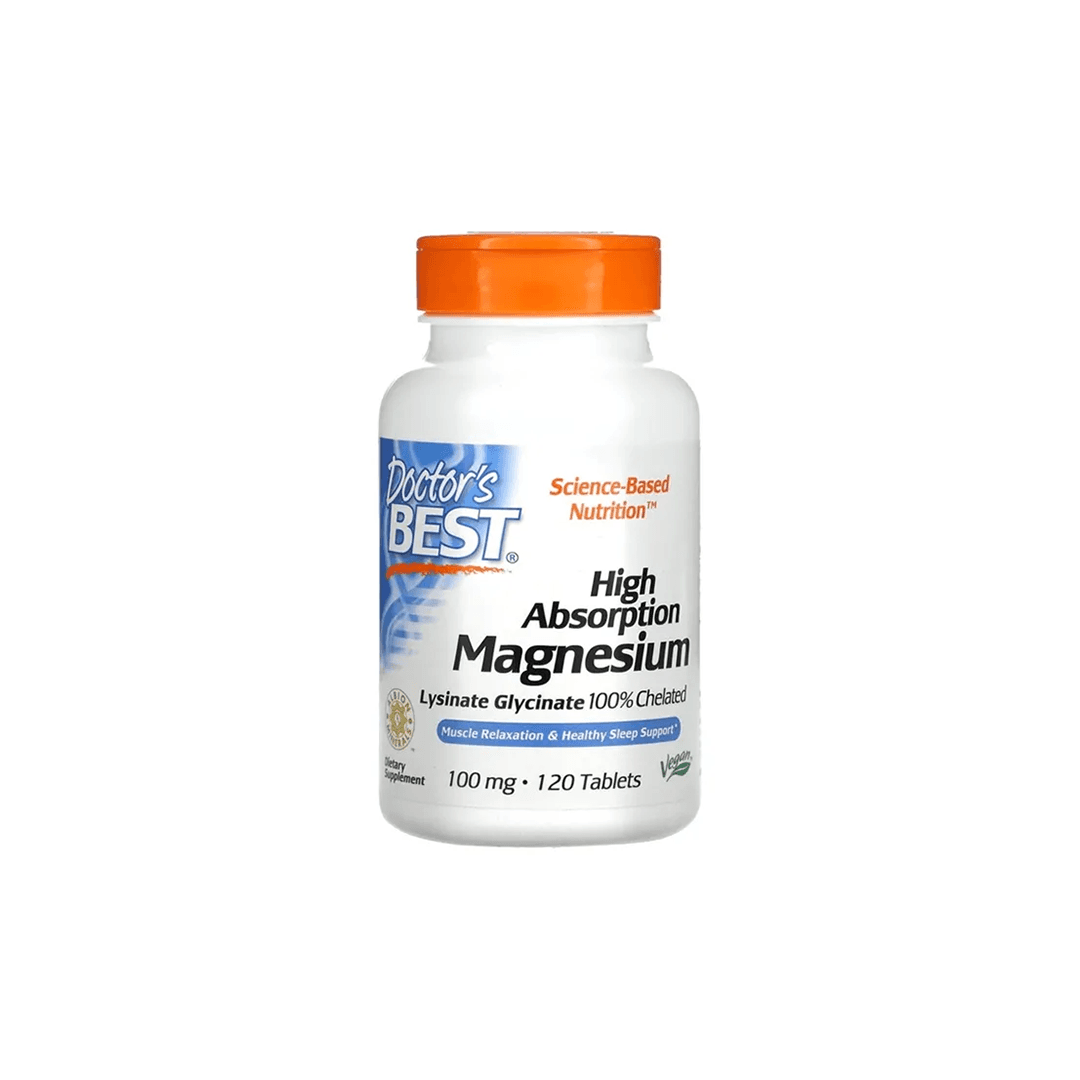 High Absorption Magnesium 100 mg 120 Tablets