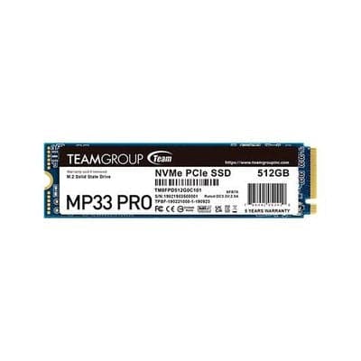 SSD Team Group 512GB MP33 Pro M.2 NVMe - TM8FPD512G0C101