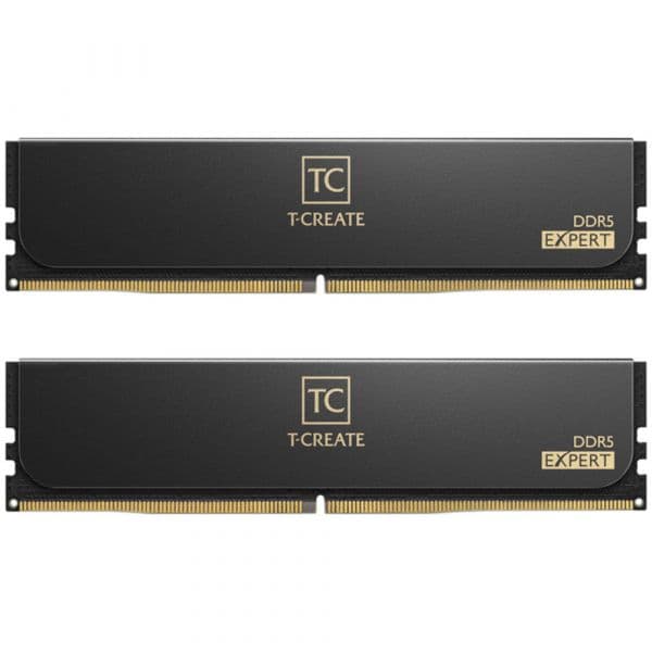 Memória RAM TEAM GROUP Kit 48GB (2 X 24GB) DDR5 6400MHZ T-CREATE Expert Preto CL32