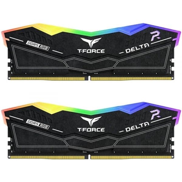 Team Group Kit 48GB (2 x 24GB) DDR5 7200MHz Delta RGB Black CL34