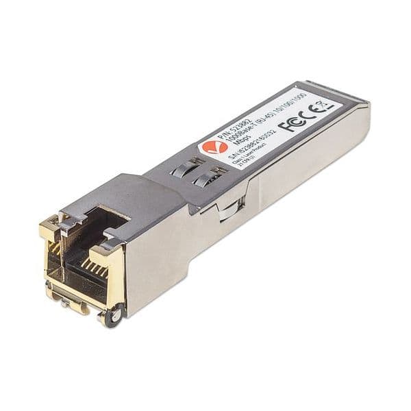Intellinet Gigabit Sfp Tranceiver RJ45 1000Base Mini Gbic - 523882