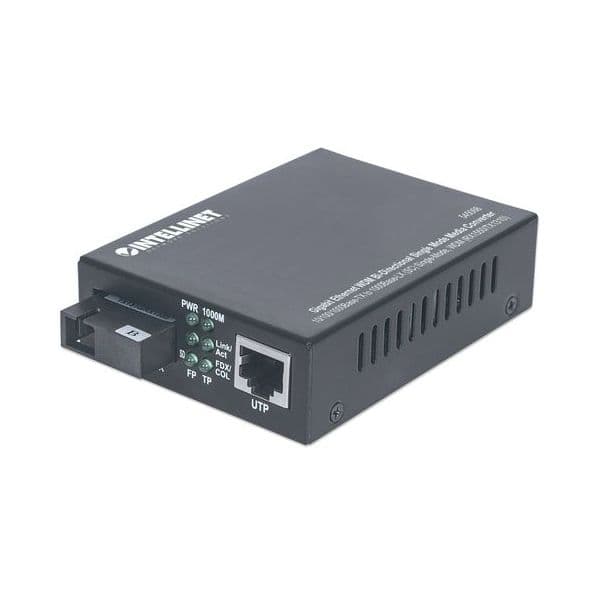 Intellinet Medienkonverter Gigabit Singlemode 20km Rx 1550 - 545068
