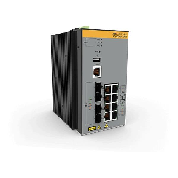 Allied Telesis AT-IE340-12GT-80 Switch Industrial Ethernet Layer 3