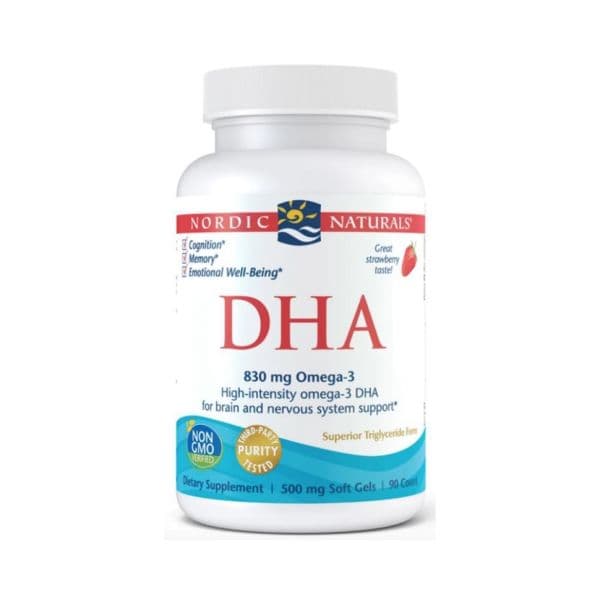 Nordic Naturals DHA 830mg 90 Cápsulas