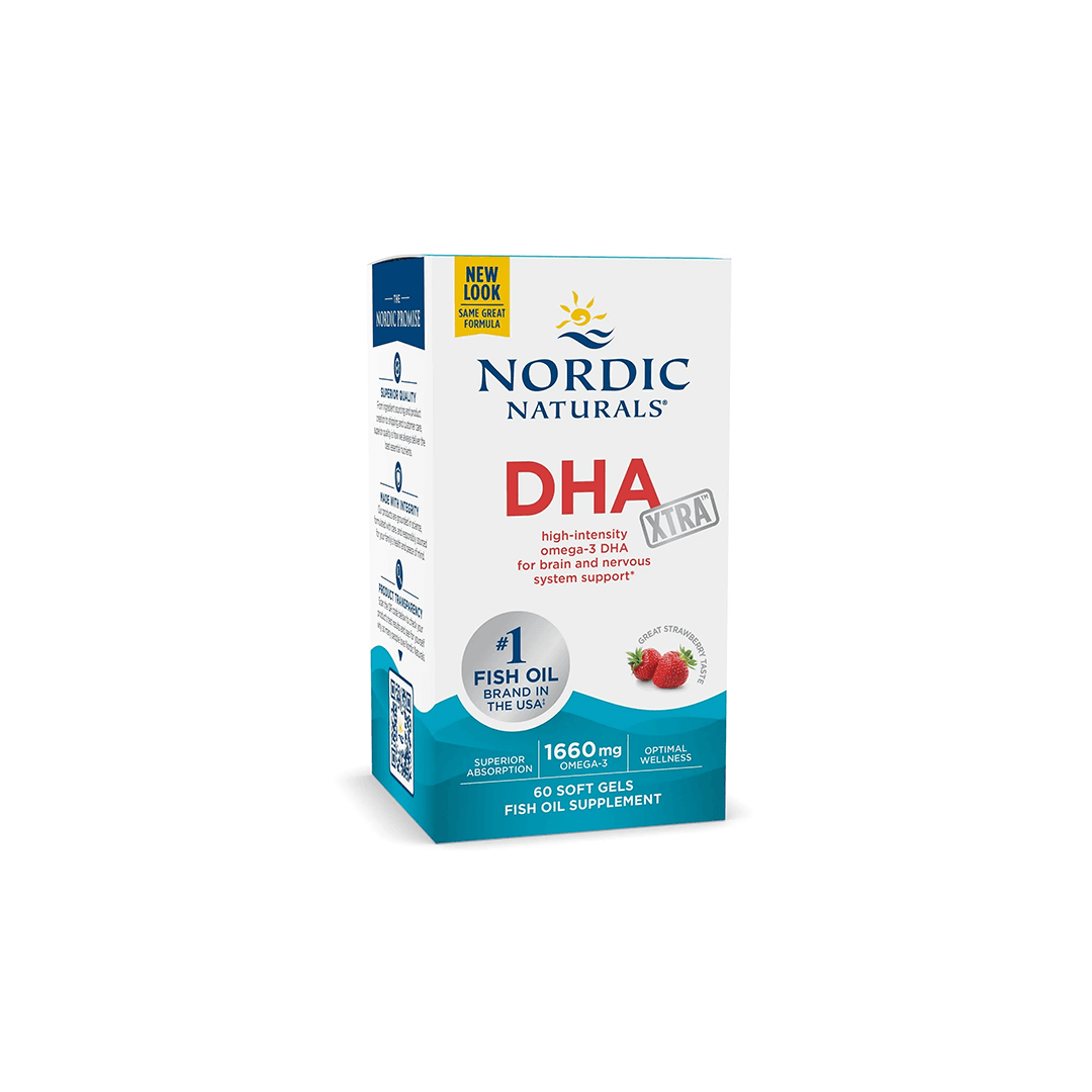 Nordic Naturals DHA Xtra 1660mg Omega 3 60 Cápsulas