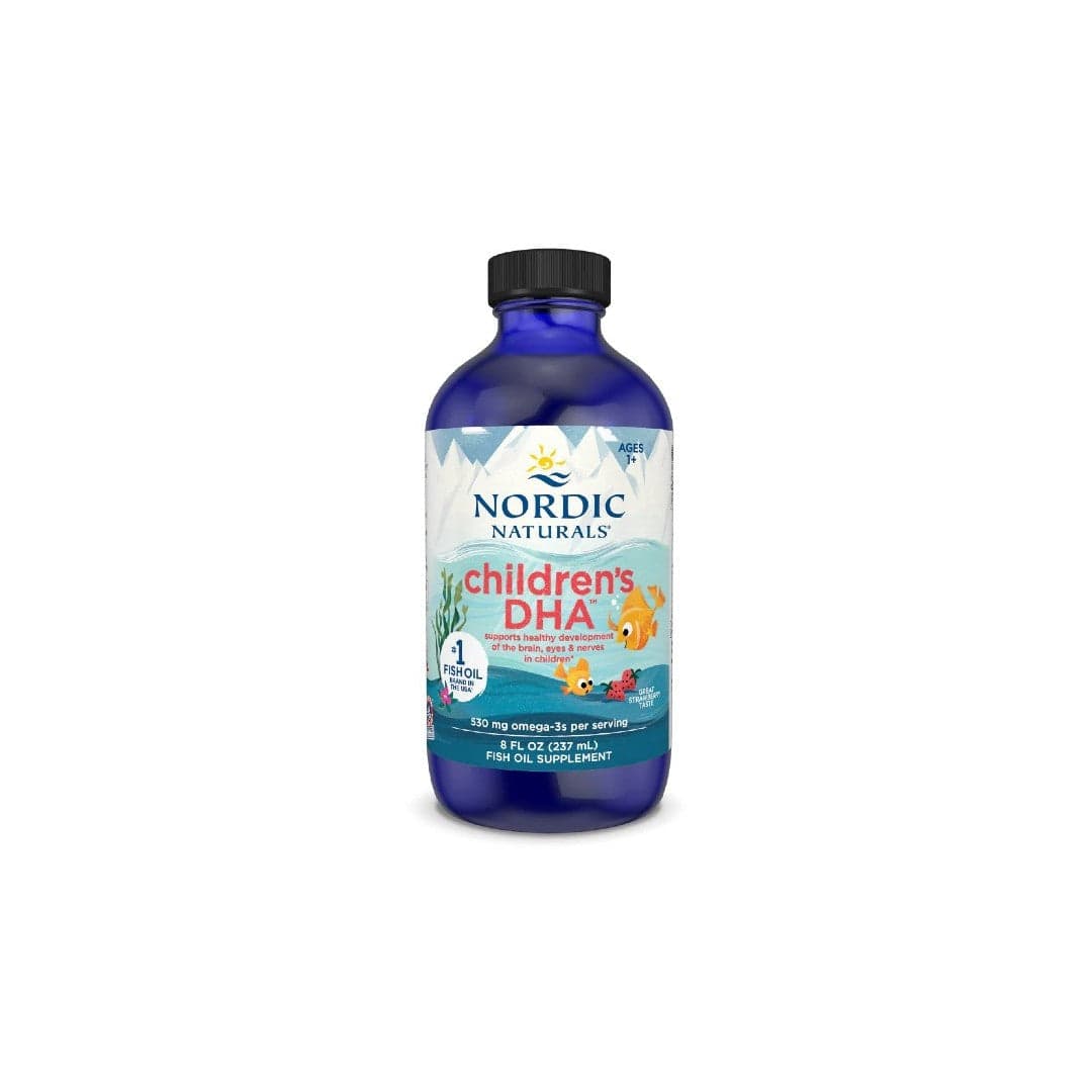 Childrens DHA 8 fl oz (237ml) Strawberry Taste