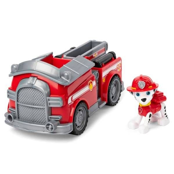 Concentra Patrulha Pata - Veículo Básico com Figura - Marshall