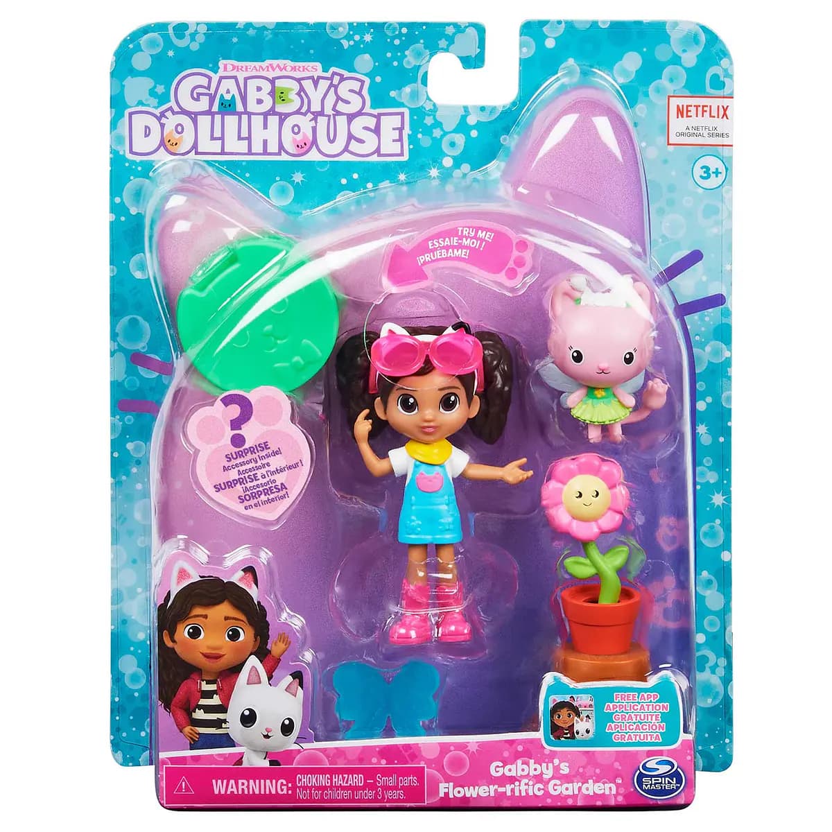 Gabby's Dollhouse - Figura Jardim Fantástico da Gabby