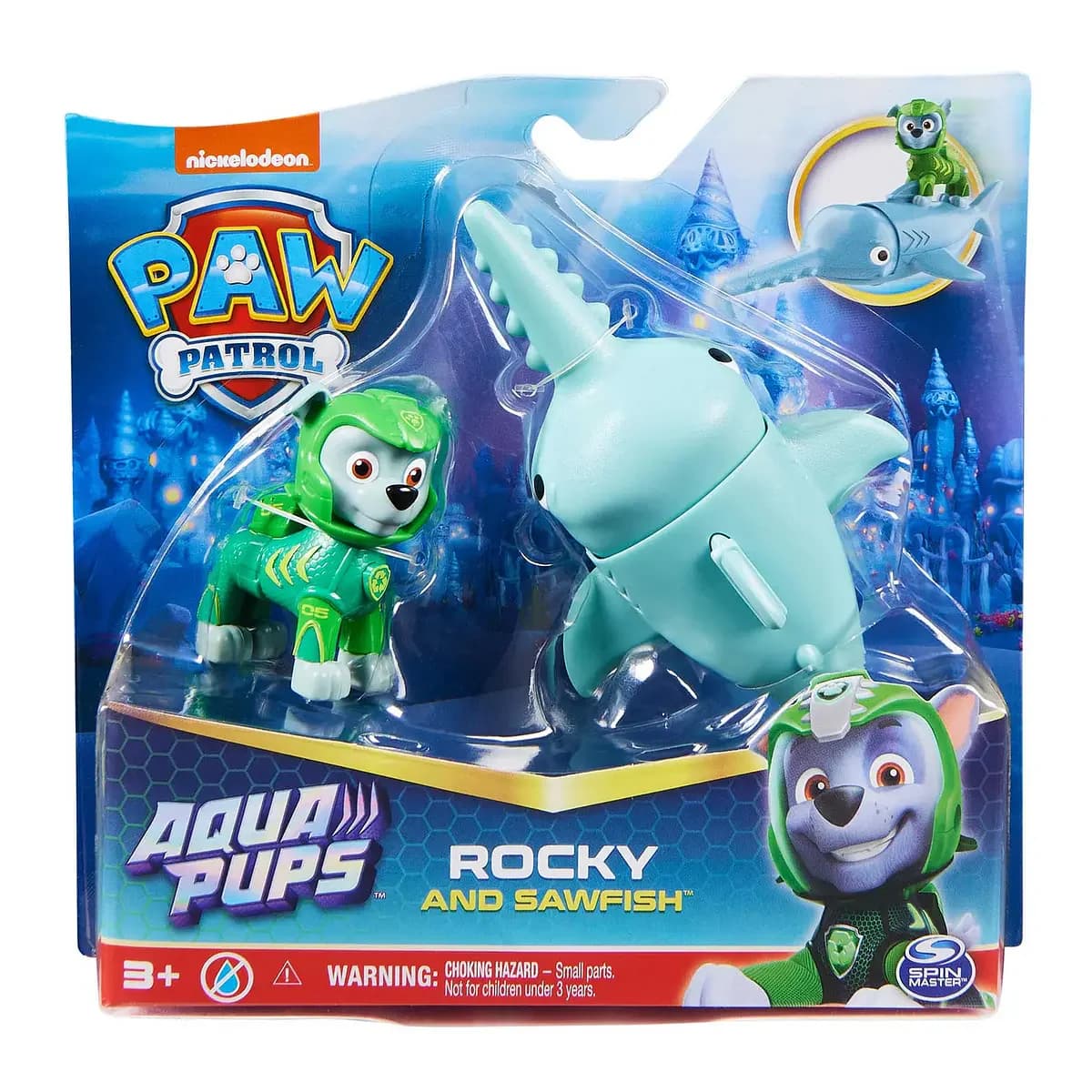 Patrulha Pata Aqua Pups - Rocky and Sawfish