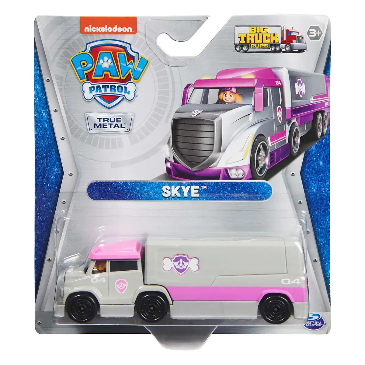 Patrulha Pata Big Trucks - Veículo Die Cast Skye