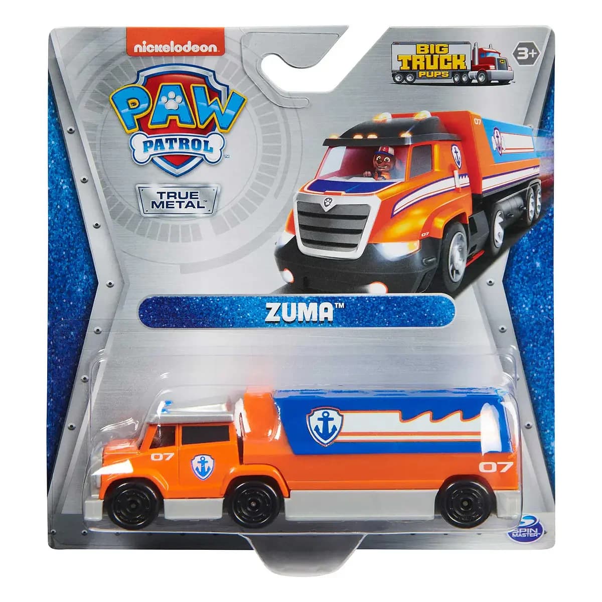 Patrulha Pata Big Trucks - Veículo Die Cast Zuma