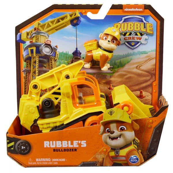 Spin Master Veículo Clássico Bulldozer Amarelo