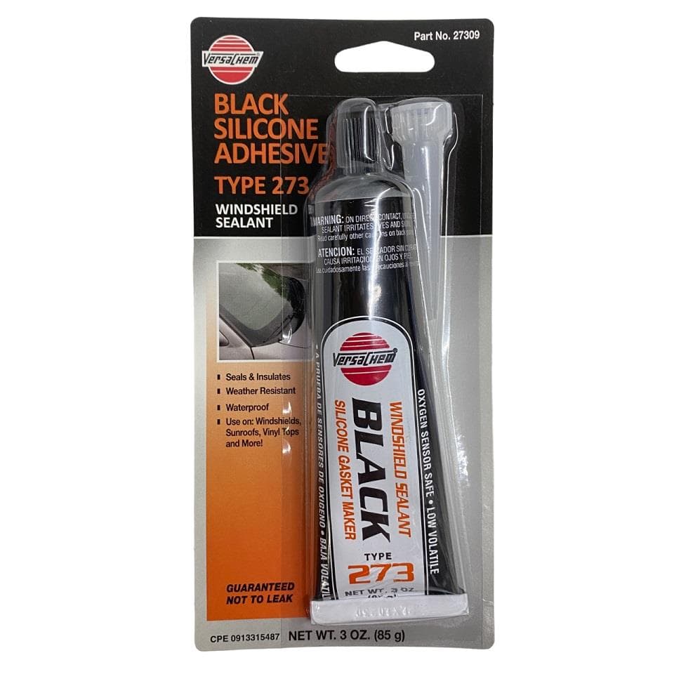 COLA JUNTAS SILICONE PRETO VERSACHEM 27309
