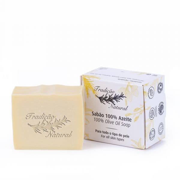 Tradição Natural Sabão Artesanal 100% Azeite Português 100g
