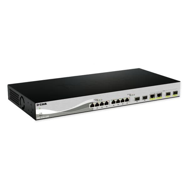 D-Link 12 Port Smart Managed Switch including 10x10 SFP - DXS-1210-12SC