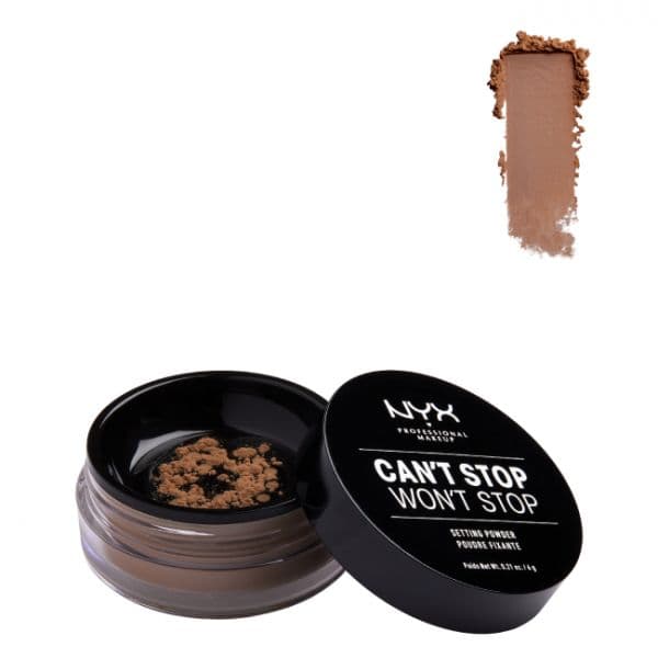NYX Can't Stop Won't Stop Pó Solto Tom 04 Medium-deep 6g