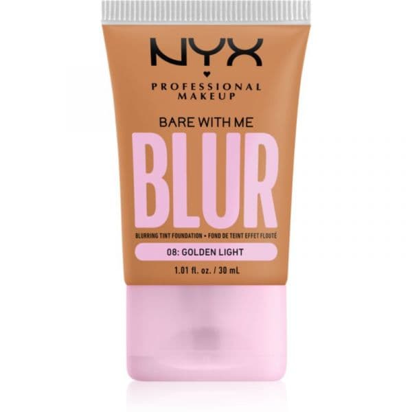 Nyx Professional Makeup Bare With Me Blur Tint Base Hidratante Tom 08 Golden Light 30ml