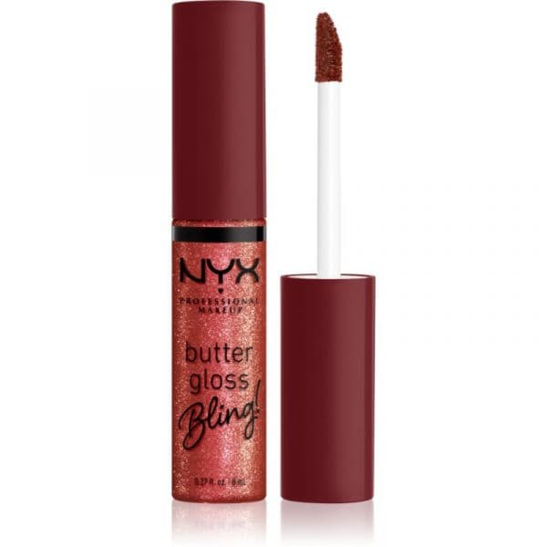 Nyx Professional Makeup Butter Gloss Bling Gloss Brilhante Tom 07 Big Spender 8ml