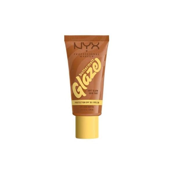 Nyx Professional Makeup Buttermelt Glaze Soft Glow Skin Tint SPF30 Tom Chai Butta